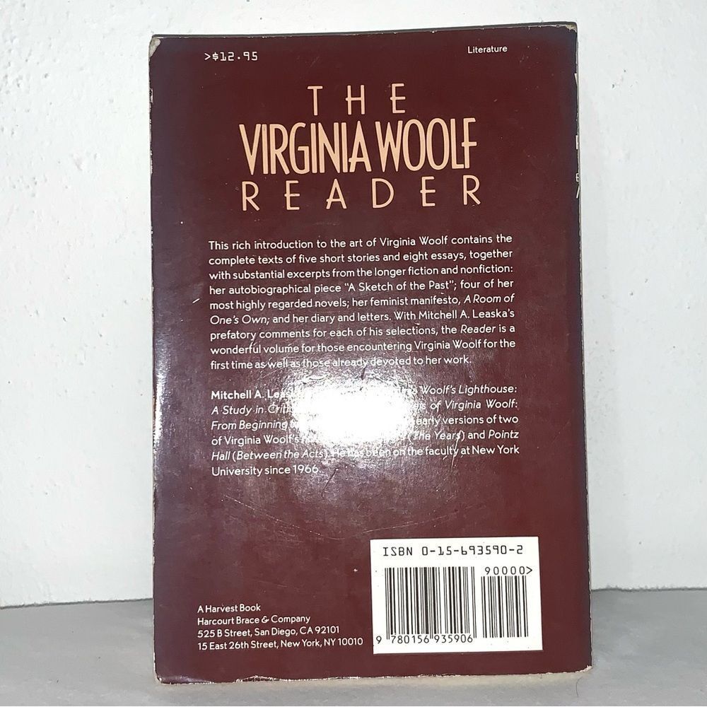 The Virginia Woolf Reader Paperback Fiction Compilation Book Literary Essays - Picture 2 of 5
